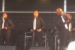Me performing with the New Drifters Line Up